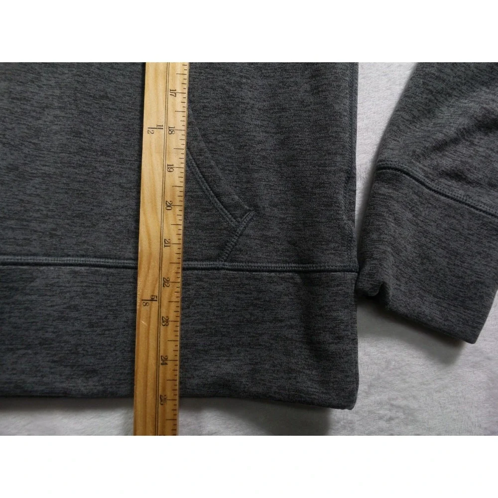 Nike‎ Sweatshirt Womens Size Medium Gray Therma-Fit Pullover Hooded Fleece